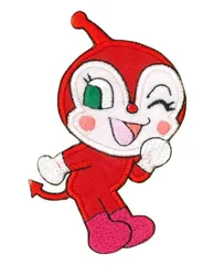 【特価商品】稲垣服飾(Inagakihukushoku) アンパンマンBIGワッペン ANX003 ドキンちゃん