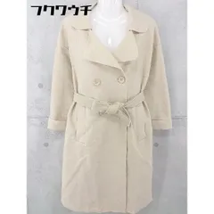 ■ ●美品● ◎ Crisp クリスプ タグ付き  長袖 コート サイズF ネイビー レディース  【中古】 【1103260006221】