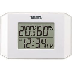 タニタ(Tanita) (TANITA) 温度計・湿度計 ホワイト デジタル デジタル温湿度計 TT-574-WH 0