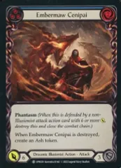 【中古】Flesh and Blood UPR029[C]：(Rainbow Foil)Embermaw Cenipai (3)