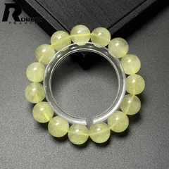 【限定1個】 絶賛 EU製 ★ROBEAN・リビアングラス★パワーストーン アクセサリー 天然石 幸運 高級 お守り ギフト プレゼント1  約14.1-14.3mm M0417978