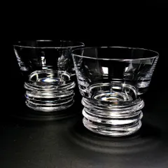 Baccarat バカラ／ベガ ペア タンブラー／クリスタルグラス／クリア／BC315