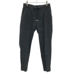 martinique マルティニーク リネンポリエステルイージースラックスパンツ  ブラック 2