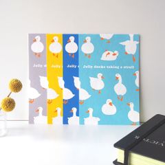 アヒルのポストカード4枚セット