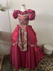 一点物　ワインレッド カラードレス ヴィンテージ　CLAUDIA 一点物 ワインレッド カラードレス ヴィンテージ CLAUDIA - メルカリ