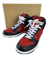 【中古】NIKE ナイキ DUNK HIGH　ハイカットスニーカー　317982-013 ブラック/レッド US9　27cm 44839247