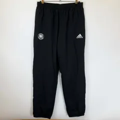 アディダス ドイツ代表 トラックパンツ 裏メッシュ L ブラック メンズ ADIDAS ウォームアップ トレーニングウェア サッカー
