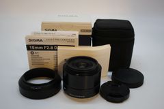 ■ほぼ新品■ SIGMA Art 19mm F2.8 DN ブラック ソニーEマウント用 ＊25001