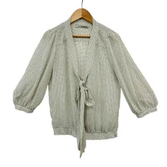 ZaraTRF　Sサイズ　リボンボウタイブラウス　シャツ・ブラウス