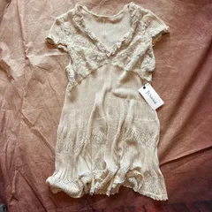 y2k00s archive 新品未使用タグ付　グランジニットトップス　森ガール