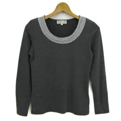 ビーミングバイビームス ニット トップス 長袖 セーター レディース Sサイズ グレー B: MING by BAEMS 【中古】