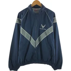 USAF ARMY トレーニング　ナイロンジャケット　PTU U.S.AIR FORCE PTU TRAINING JACKET 米軍 トレーニング