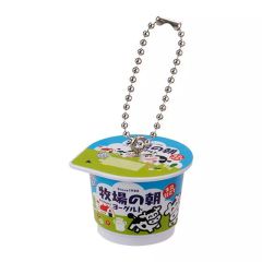 [중고] 열쇠 고리 목장 아침 요구르트 원유 원단 [눈표 메그 밀크 미니어처 매력 ~ 우유 음료 & 요구르트 시리즈 ~]
