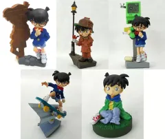 【中古】トレーディングフィギュア 全5種セット 名探偵コナン 迷宮の十字路 情景フィギュア セブンイレブン限定