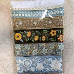 刺繍リボン　アソートセット 50cm×6種