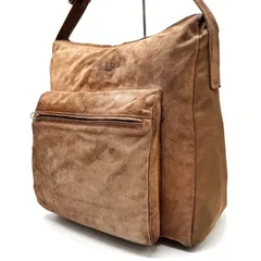 【美品】 PRADA vintage Y2K suede leather brown unisex ハンドバッグ プラダ