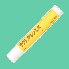 サクラクレパス クレパス しろ 10本 LPバラ#50-10P