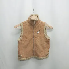 ◇ ⊇ CASTELBAJAC カステルバジャック キッズ 子供服 ボアベスト サイズ110 キャメル 男の子 女の子 E  【1412260010351】のサムネイル