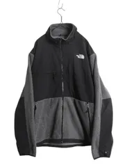 【お得なクーポン配布中!】 ノースフェイス デナリ ジャケット メンズ XL / The North Face DENALI フリース ナイロン ブルゾン フルジップ アウトドア ツートン 黒 灰