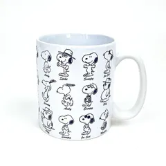 スヌーピー マグカップ 整列 コップ 食器 日本製 SNOOPY