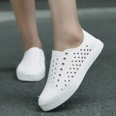 超軽量スニーカー風サンダル男女兼用無地柔軟蒸れずオフィスビーチスポーツシューズスリッポン軽量メンズスリッパビーチサンダル#kozawa10913