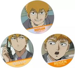 モブサイコ100 霊幻新隆 缶バッジ 3種セット - メルカリ