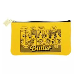 [중고] 문방구 기타 BTS(방탄소년단) 펜 파우치(Butter) 옐로우 [TinyTAN]