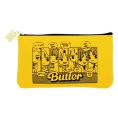 【中古】文房具その他 BTS(防弾少年団) ペンポーチ(Butter) イエロー 「TinyTAN」