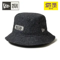 NEW ERA ニューエラ ゴルフ ハット バケハ バケット01 ネップツイード ブラック 14669046 メンズ レディース レア 希少品 【ムラスポ公式】
