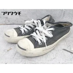 ◇ CONVERSE コンバース 1R194 JACK PURCELL ジャックパーセル スニーカー シューズ 23.5㎝ ブラック レディース 【中古】 【1002801908683】