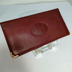 ■美品 長財布 札入れ カード入れ カードケース カルティエ Cartier ボルドー 14