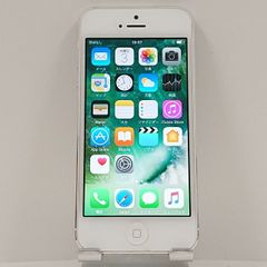 iPhone5 16GB au ホワイト＆シルバー 送料無料 本体 c05719