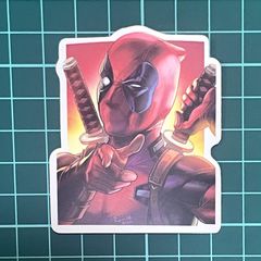 ST227 ステッカー シール デッドプール マーベル 映画 アベンジャーズ