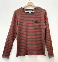AIGLE エーグル 長袖Tシャツ ボーダー Sサイズ