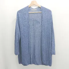 ◇ ⊂ Pao de lo パオデロ 長袖 カーディガン サイズ表記なし ブルー系 レディース E  【1506130015703】