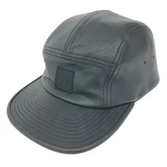 THE NORTH FACE PURPLE LABEL ザノースフェイスパープルレーベル レザーキャップ  ボックスロゴ    ブラック メンズ / 240001169248