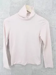 ◇ ROPE ロペ ハイネック 長袖 Tシャツ カットソー M ピンク *  【1002799488327】