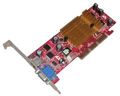 MSI MS-8936 버전: 120 NVIDIA Gece FX 5200 AGP 128MB VGA TV 그래픽 비디오 카드
