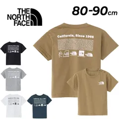 ザ・ノース・フェイス ベビーウェア 半袖 Tシャツ 80cm 90cm 子供服 THE NORTH FACE ヒストリカルロゴティー 吸汗速乾 UVカット ベビー服 プリントT   男の子 女の子 赤ちゃん 服 半袖シャツ 幼児  /NTB32356
