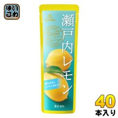 ゴールドパック 瀬戸内レモン 80g パウチ 40本 (20本入×2 まとめ買い) 果汁飲料 冷凍可能