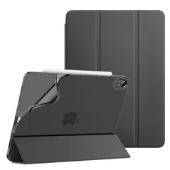 11インチ（M2）/第5世代 第4世代 Air 10.9インチ Air ケース Air アイパッド Air エア11インチ iPad オートスリープ iPad PencilPro/第2世代ワイヤレス充電対応 iPad PU+TPU カバー 三つ折り 4 スタン