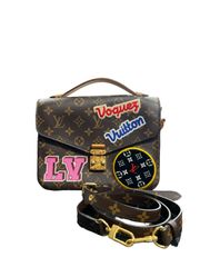 LOUIS VUITTON／モノグラムポシェットメティスMM パッチーズ