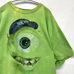 ディズニー モンスターズユニバーシティ マイクワゾウスキ ビンテージ Tシャツ 2XLサイズ モンスターズインク