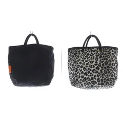 レスポートサック トートバッグ ハンドバッグ リバーシブル 黒