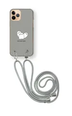 BASIO4 KYV47  ベイシオ フォー  スマホケース スマホショルダー かわいい メジェド メジェド神 おいもしろい ストラップ 調節可能 152cm  カラー06