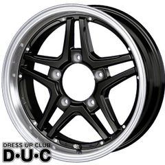 ジムニー専用 ホイール4本セット Leowing J-TECH BJ2 16-5.5 5-139.7+20 リム深度46mm 5本対応可 送料無料 レオウィング