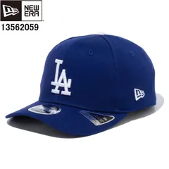 NEW ERA ニューエラ 13562059 9FIFTY ストレッチ スナップ ロサンゼルス・ドジャース ダークロイヤル×ホワイト ニューエラキャップ ニューエラ 13562059 スナップバック仕様 調整可能 ベースボールキャップ ニューエラキャップ 新品