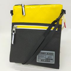 【未使用品】トミーヒルフィガー（トミージーンズ）ショルダーバッグ キャンバス
