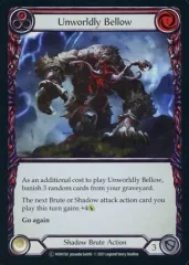 【中古】Flesh and Blood MON150[C]：(Rainbow Foil)Unworldly Bellow (1)