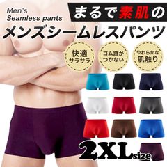 メンズ パンツ 下着 ボクサー ブリーフ シームレス インナー アンダーウェア 男性 還暦祝い プレゼント 父の日 下着 ボクサーブリーフ ボクサーパンツ ギフト 2XLサイズ